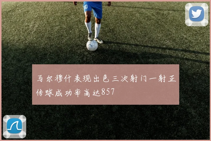 马尔穆什表现出色三次射门一射正传球成功率高达857